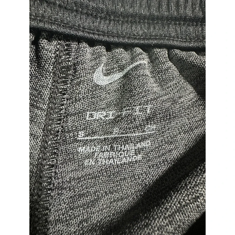 Nike Boys Jogger Pants Gray/Red Size S Drawstring Elastic Waist Pockets